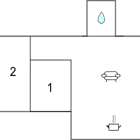 2 Bedroom Stunning In * 바르가
